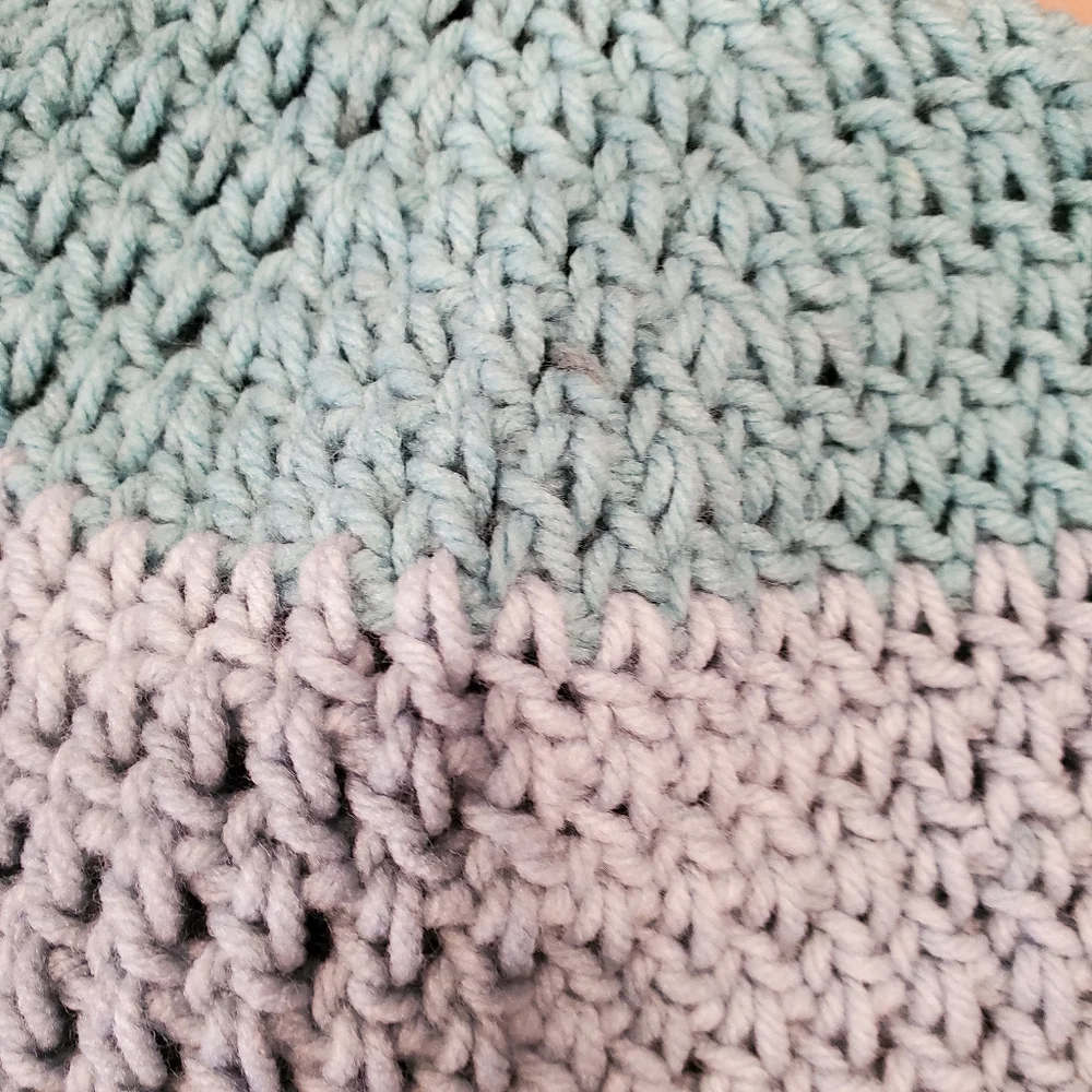 Multicolored Crocheted Hat, OS